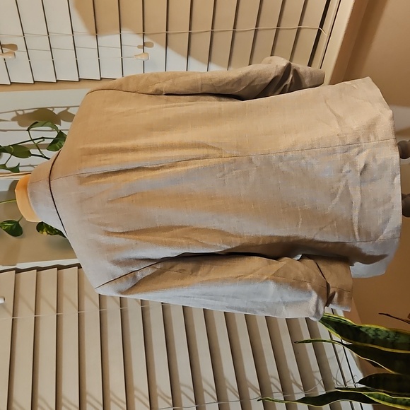 H&M Grey Rouched 3/4 Sleeved Blazer - Picture 4 of 11